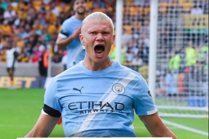 开云APP-哈兰德更新社媒庆祝英超开门红，罗德里戈点赞